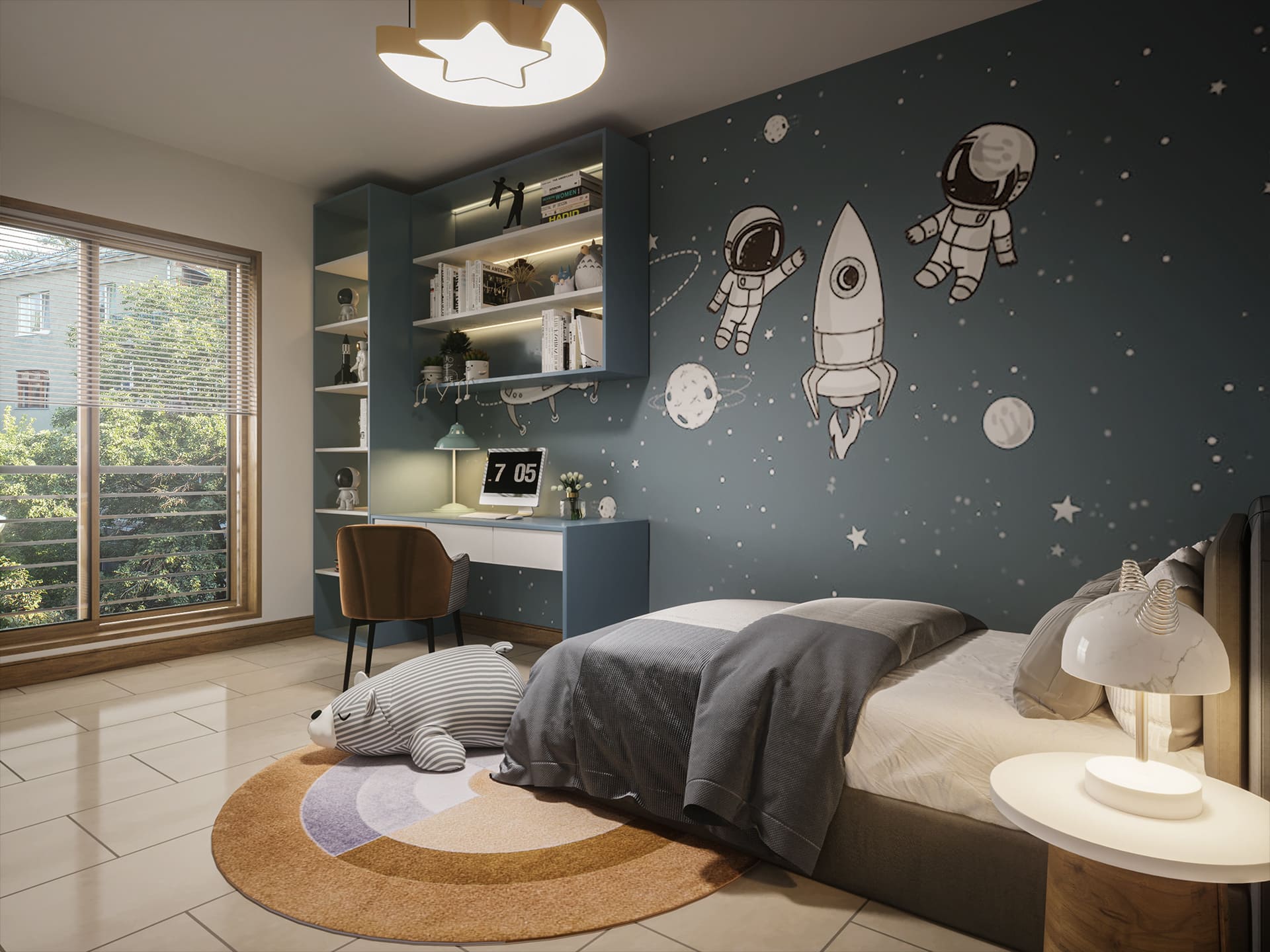 Children's Room - Study Area