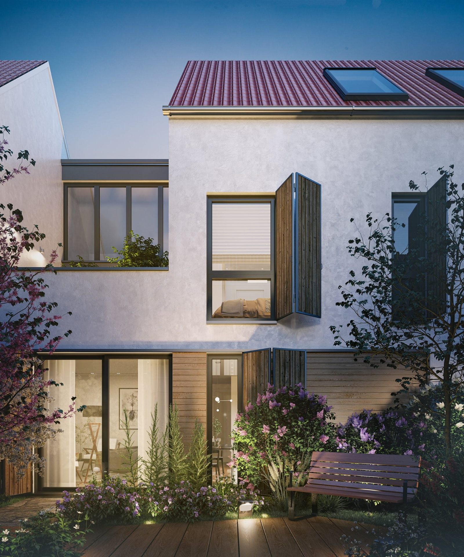 Contemporary Residential Complex — Full Development Package render by StageHomy