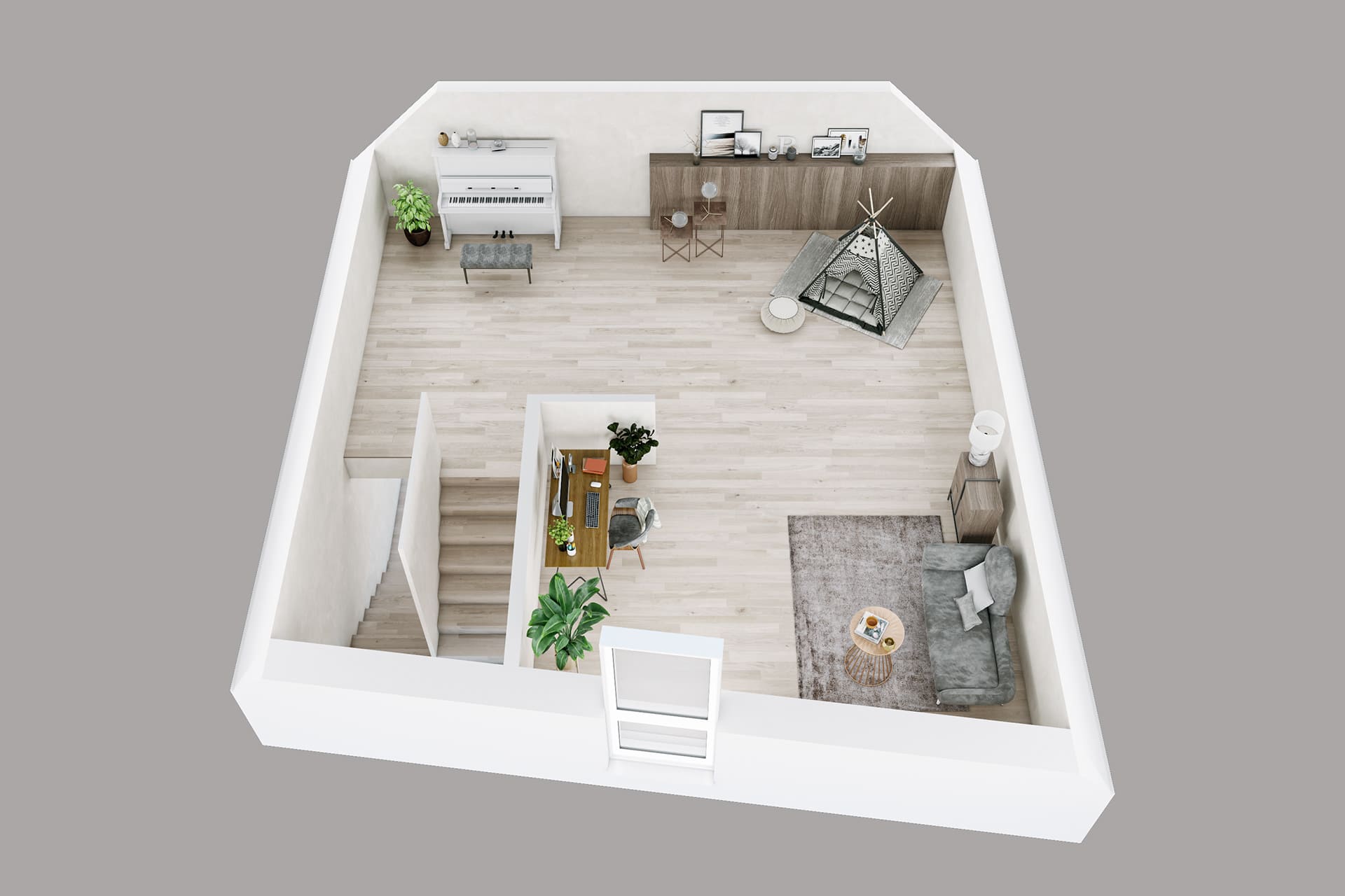 Loft Level Plan