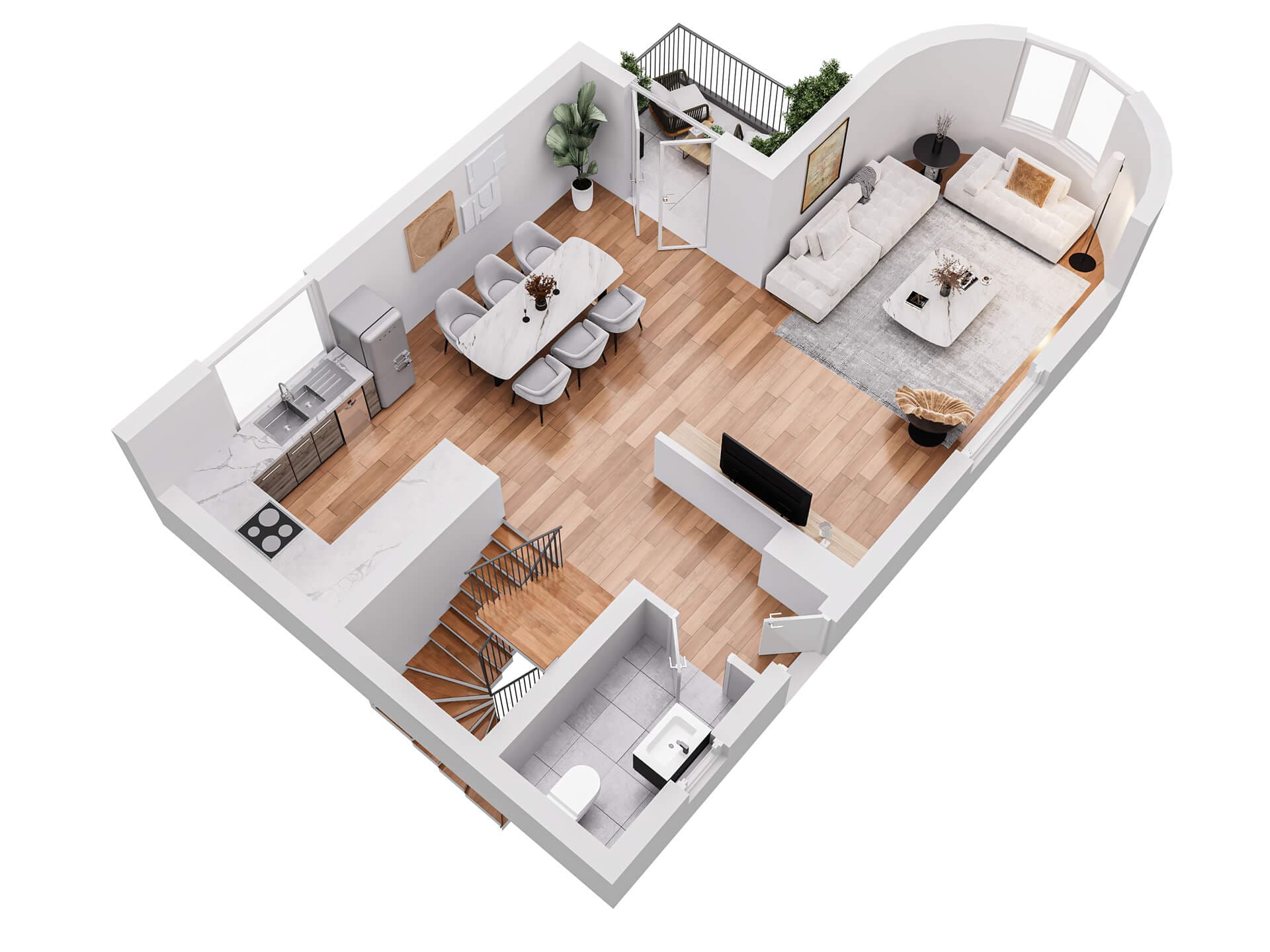 Open Living Concept