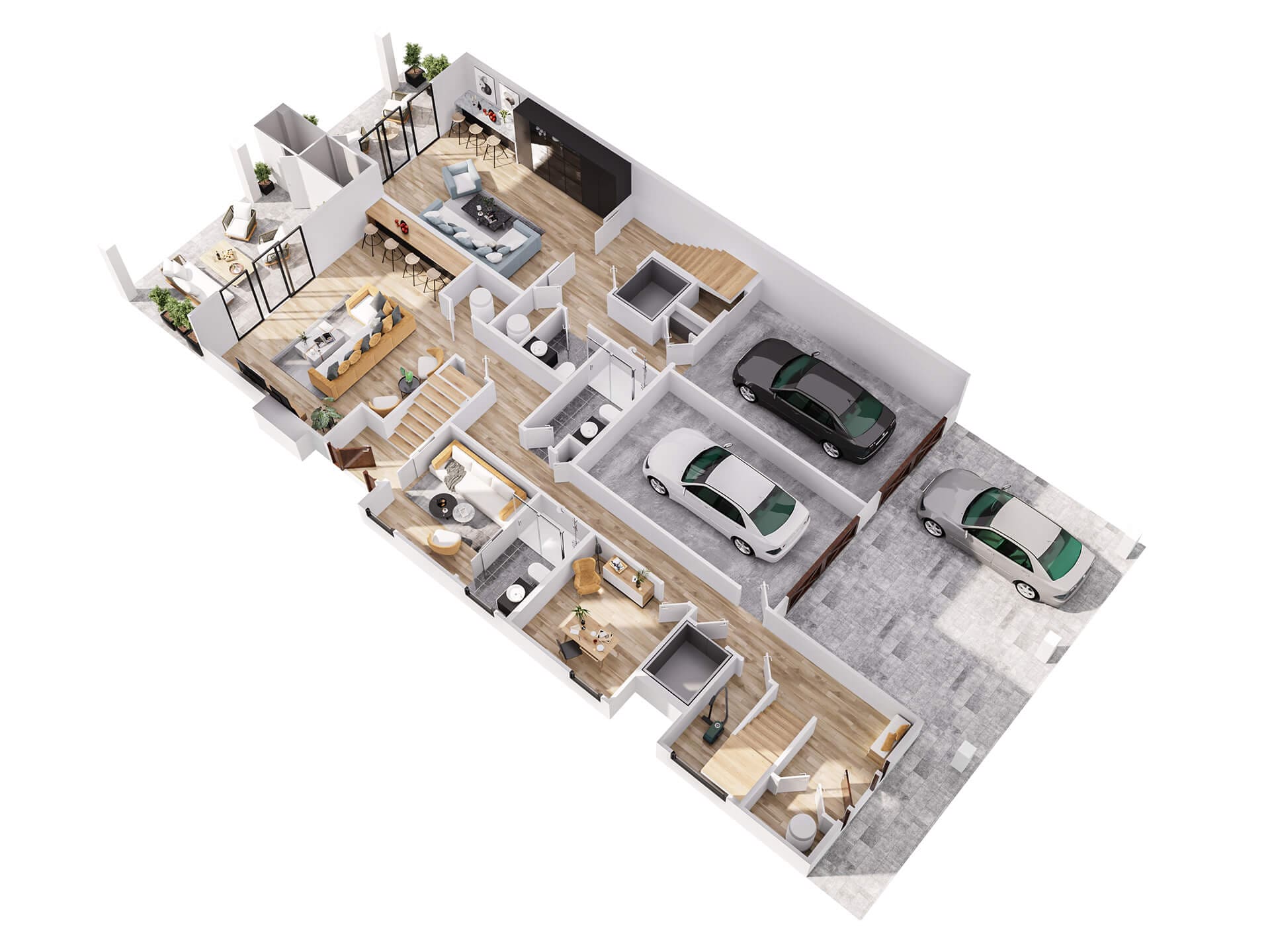 Multi-Level Family Home