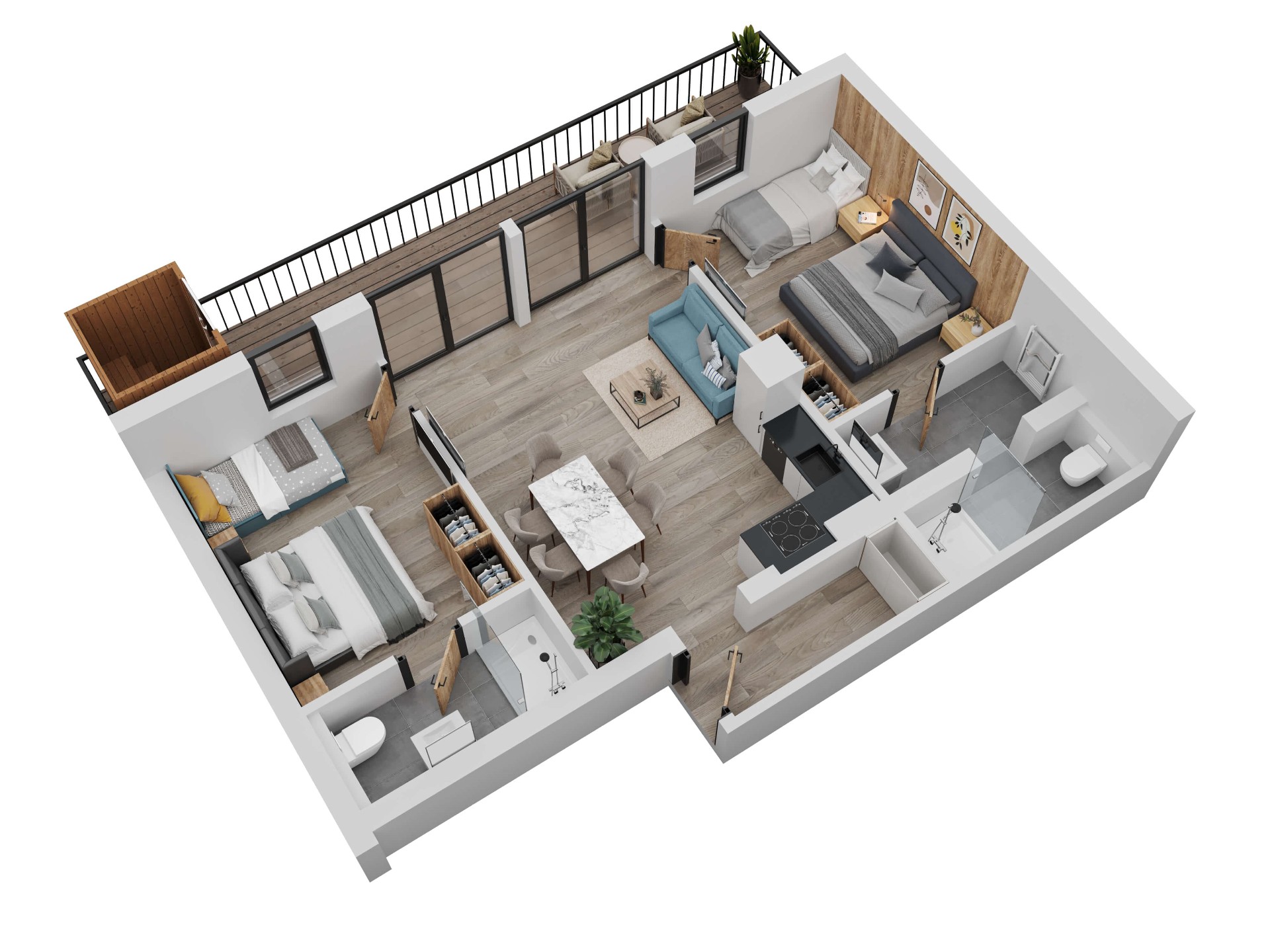 Family Apartment Design