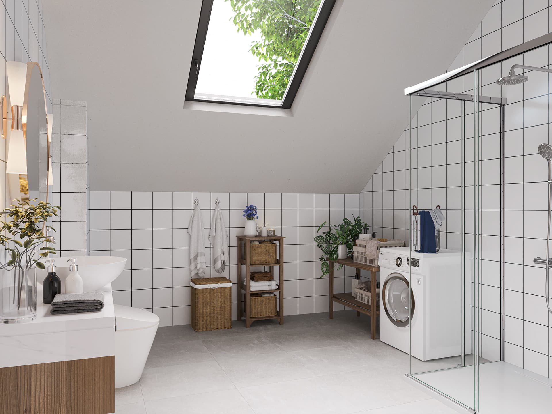 Bathroom & Laundry
