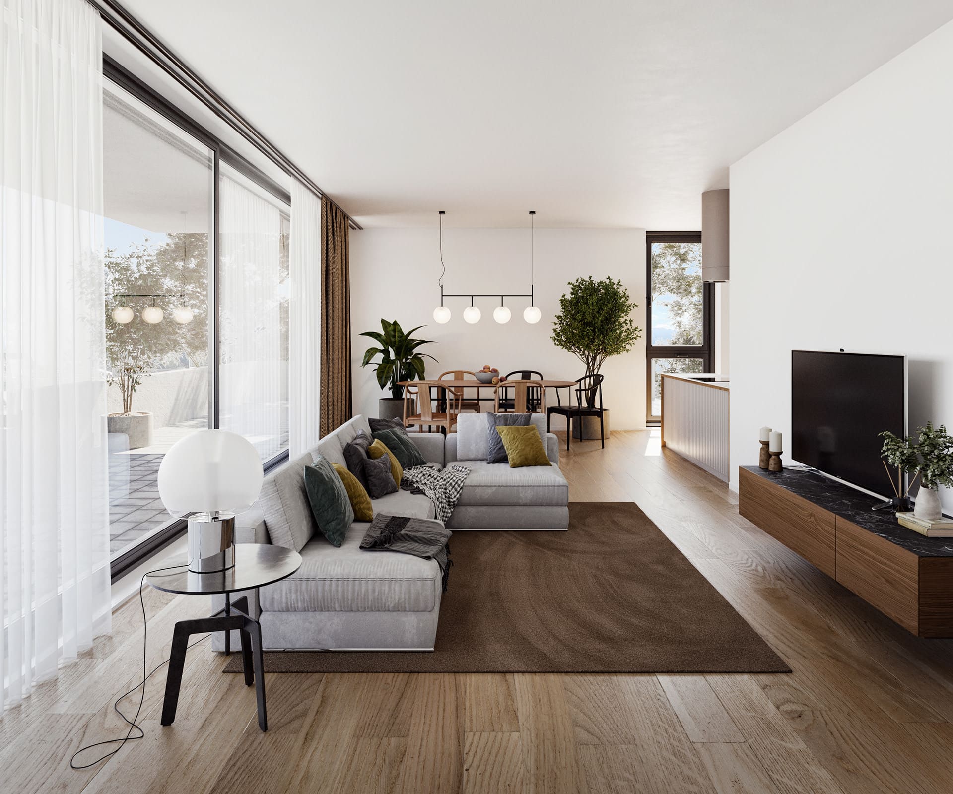 Modern German Residence in Germany — luxury architectural visualization by StageHomy