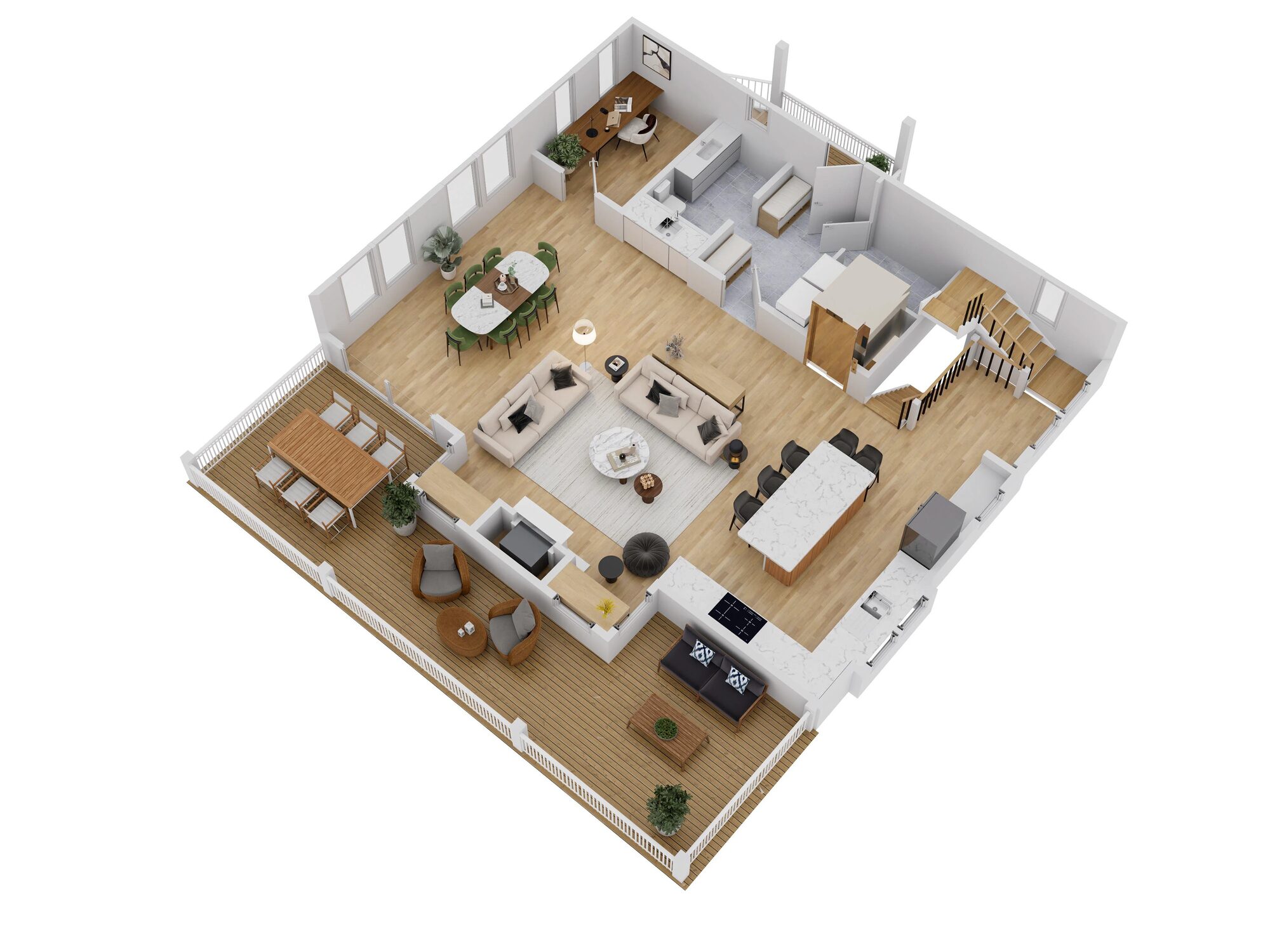 Ground Floor with Parking