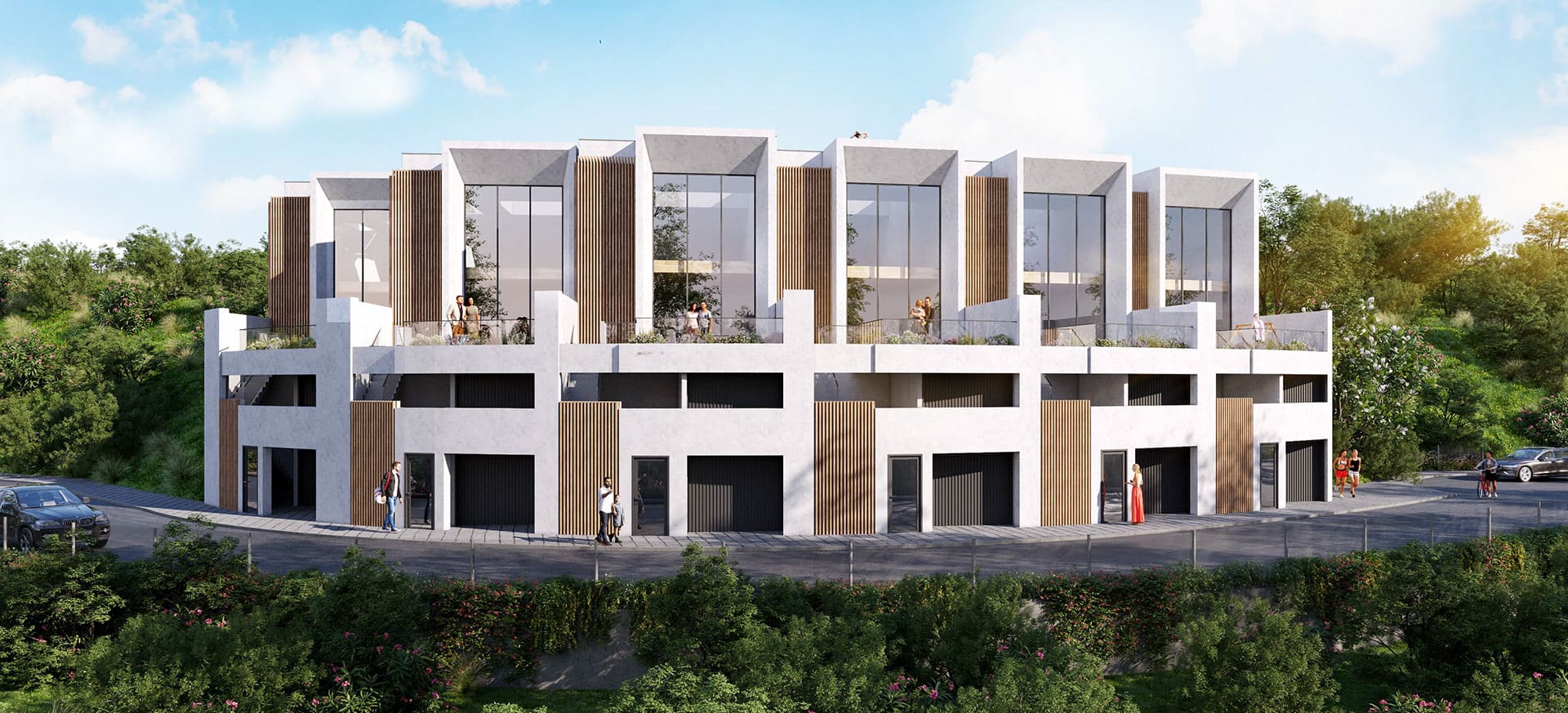 Front Facade Day View