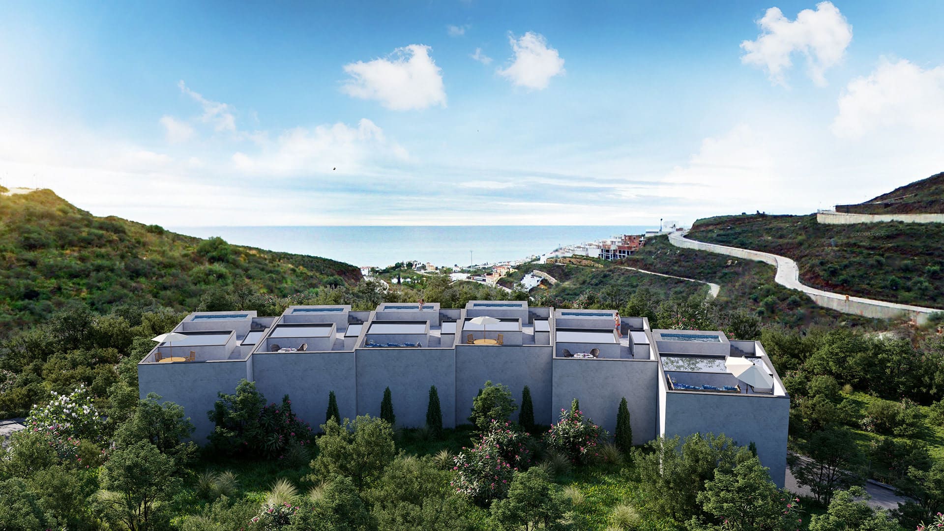 Coastal Elegance in Spain in Costa del Sol, Spain — luxury real estate visualization by StageHomy