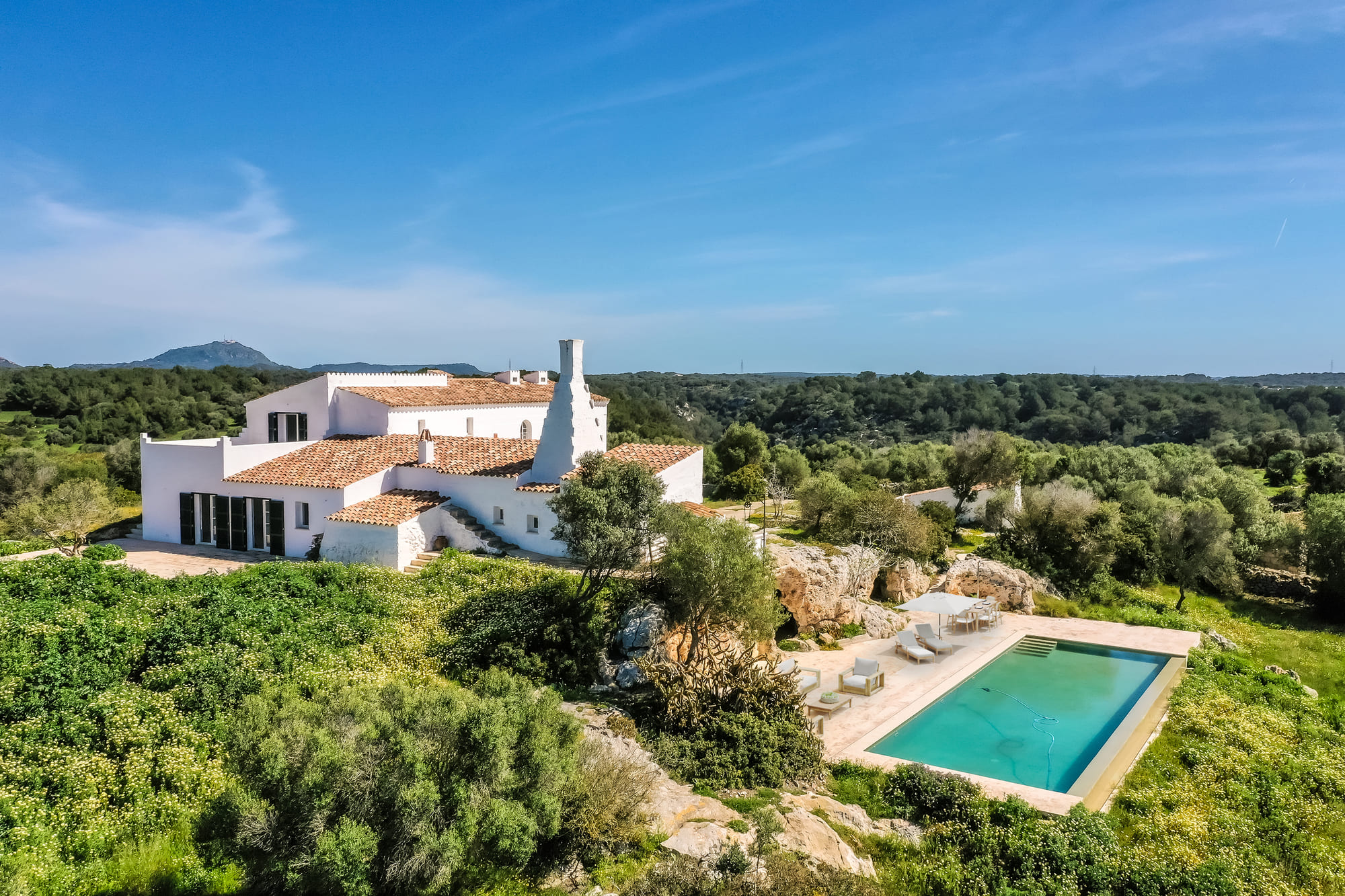 Aerial Estate View