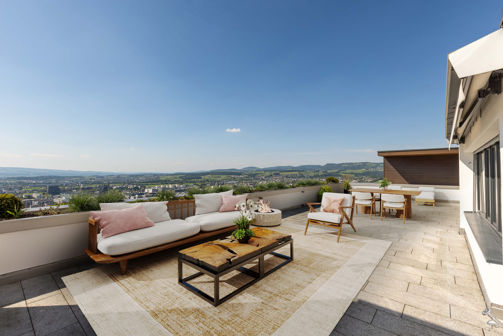 Panoramic Terrace View